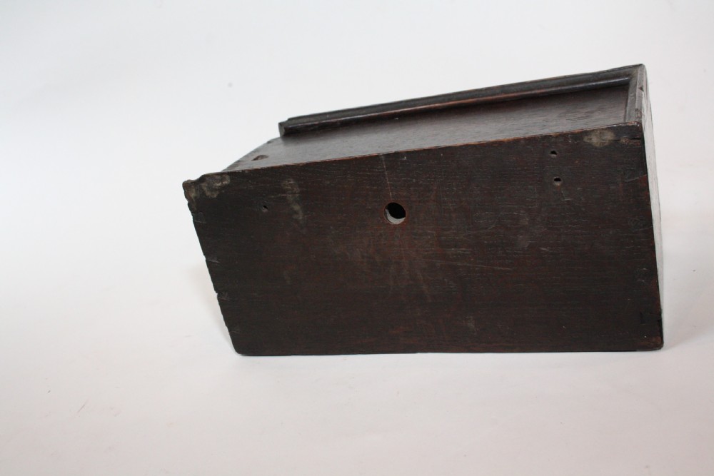 Early 19th century oak box View V