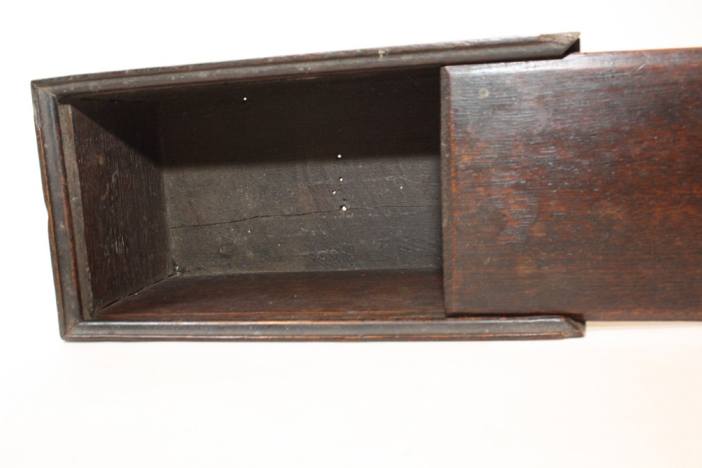 Early 19th century oak box View VI