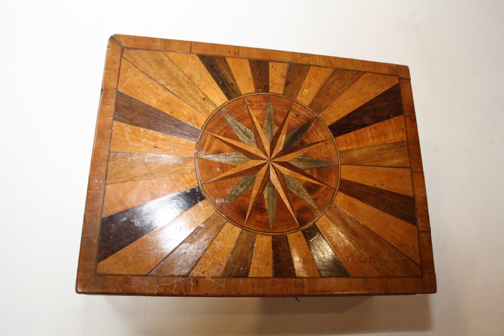 Mid 19th century satinwood jewellery box View VI