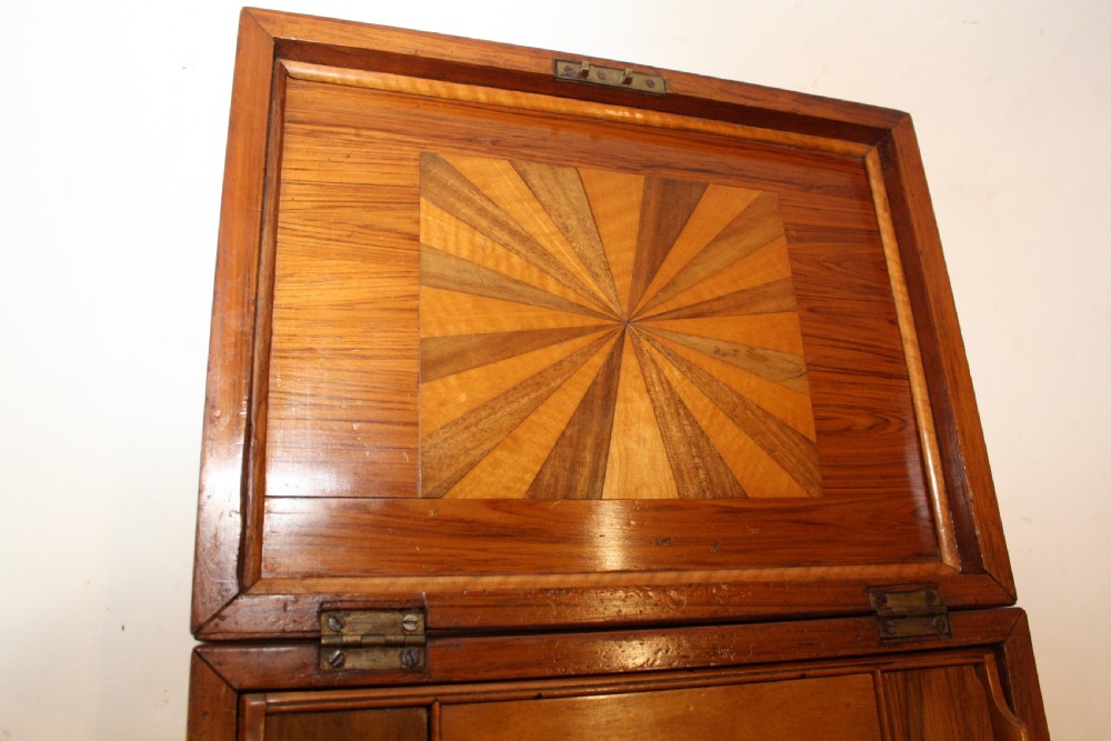 Mid 19th century satinwood jewellery box View VIII