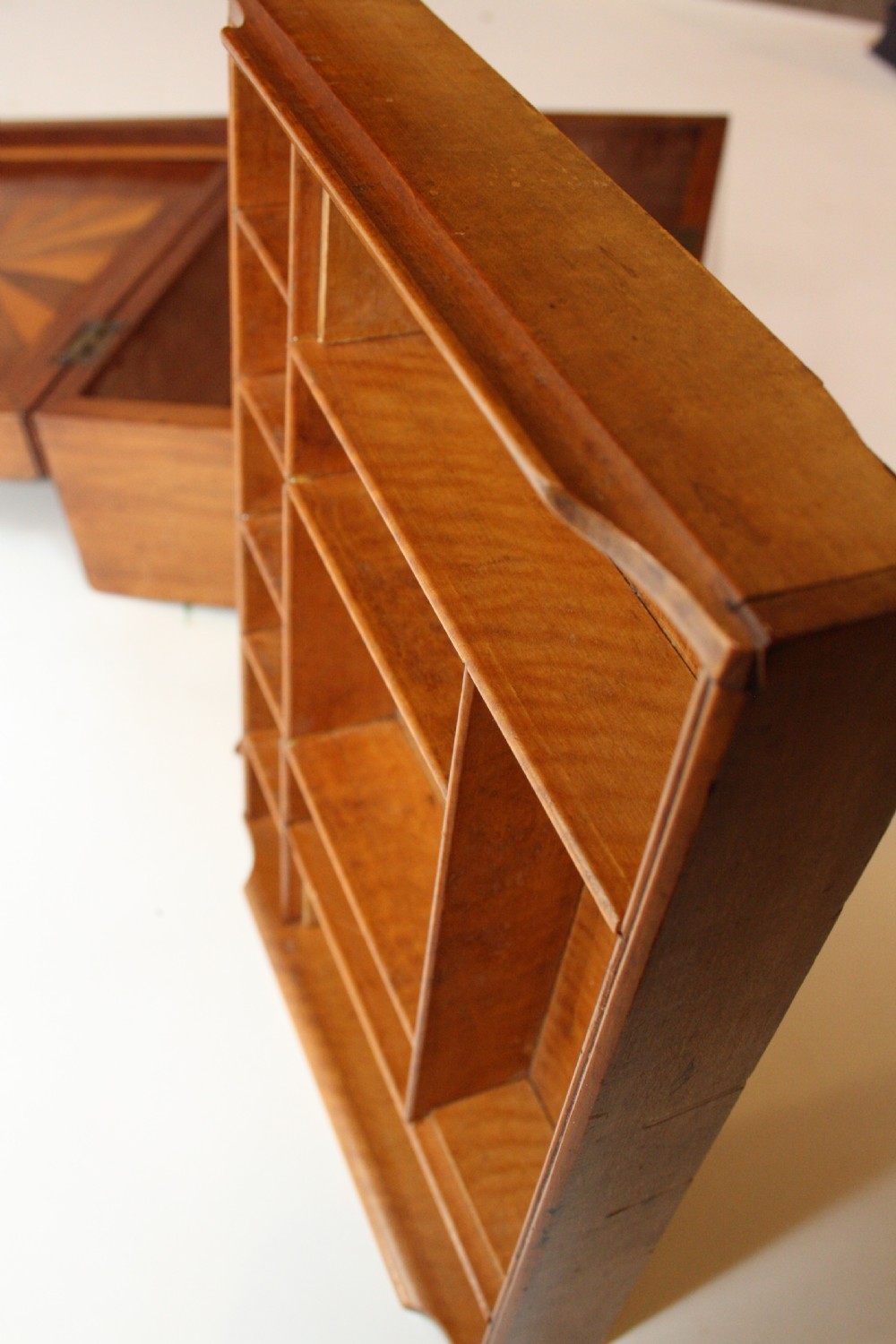 Mid 19th century satinwood jewellery box View XII