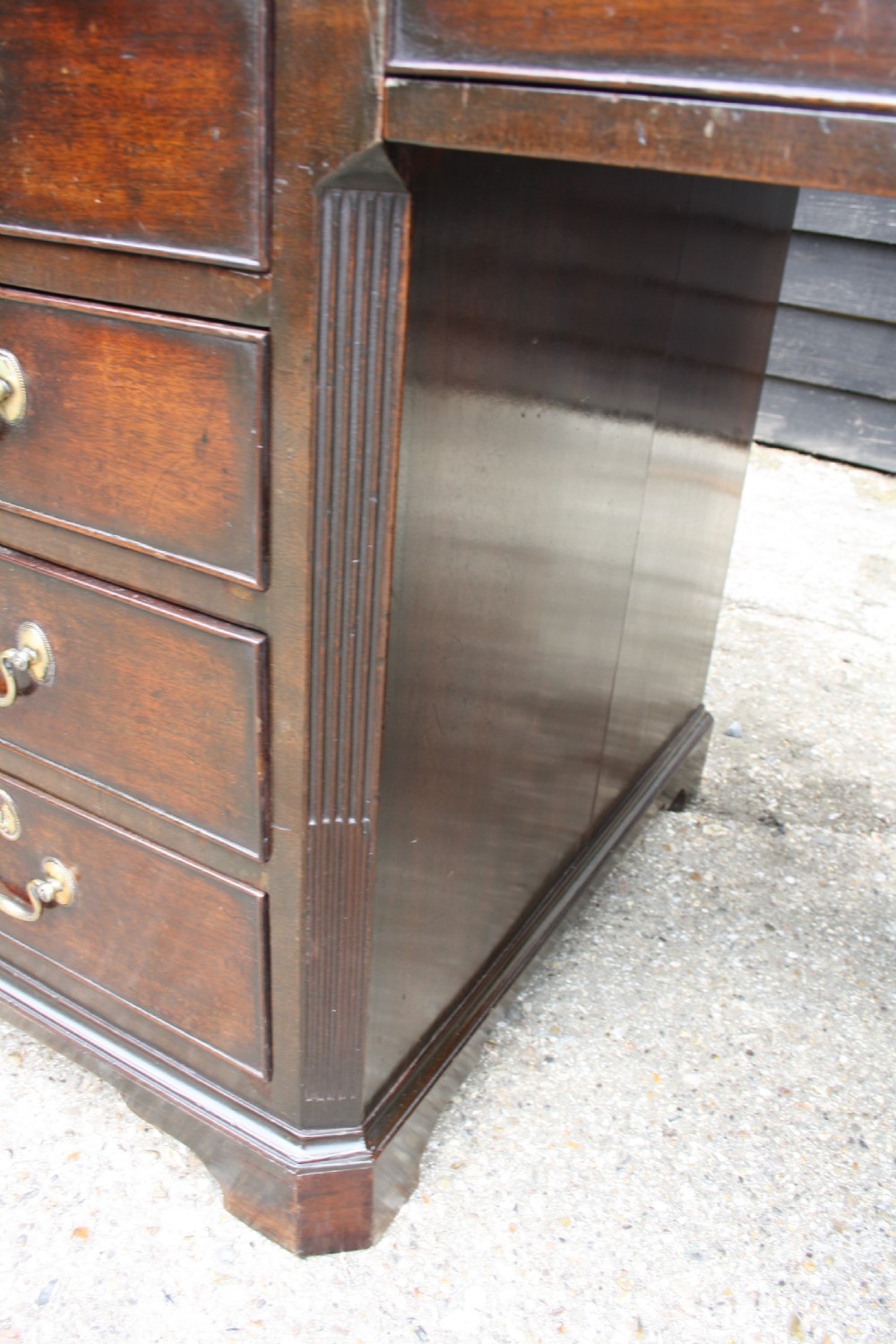 Late 19th-century 5' partners desk  View III