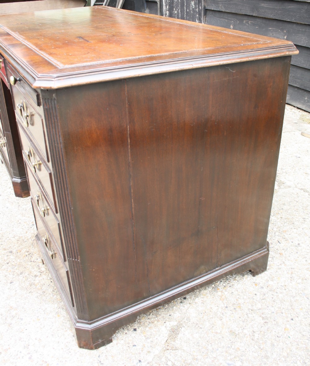 Late 19th-century 5' partners desk  View IV
