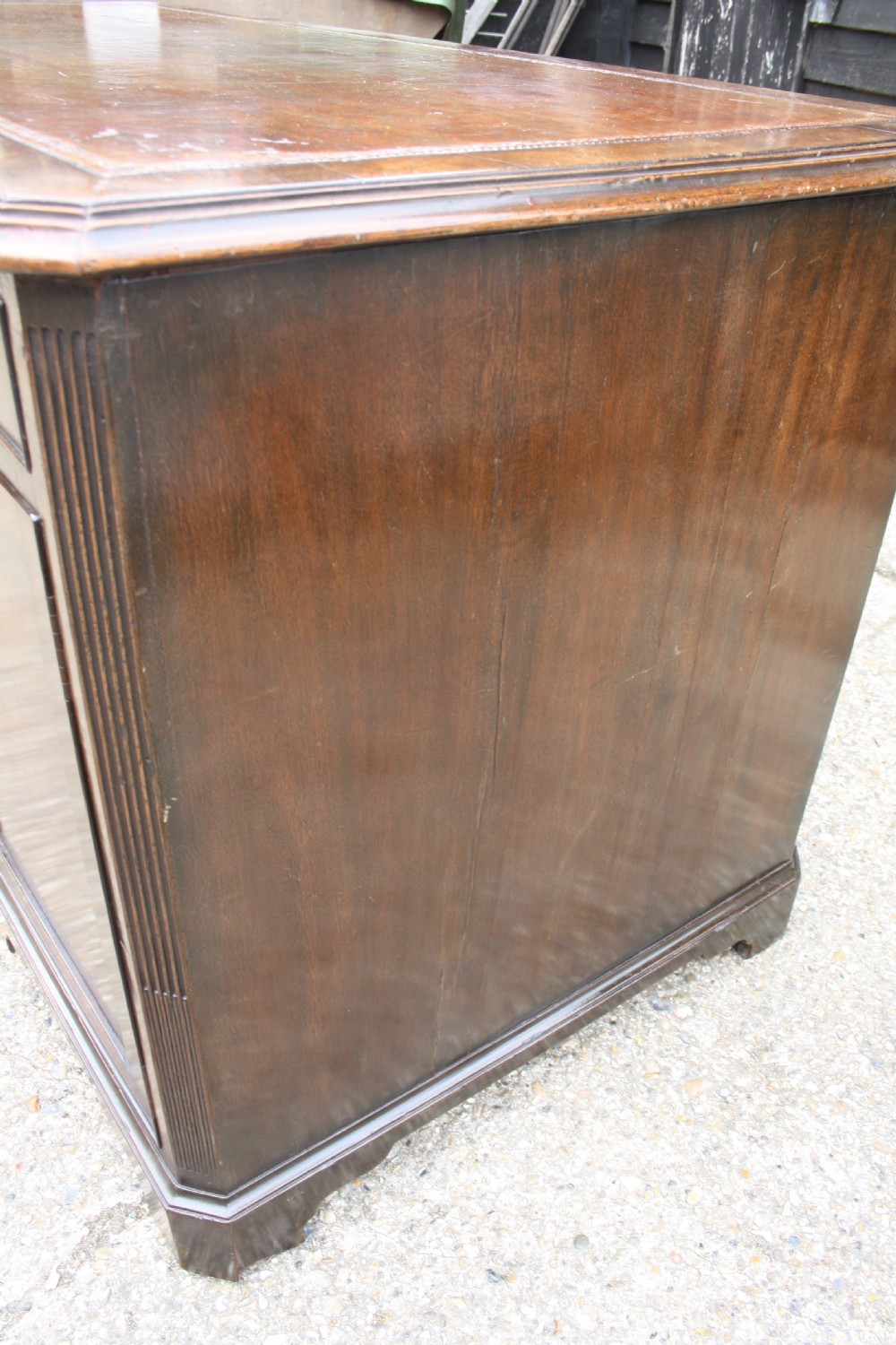 Late 19th-century 5' partners desk  View XVI