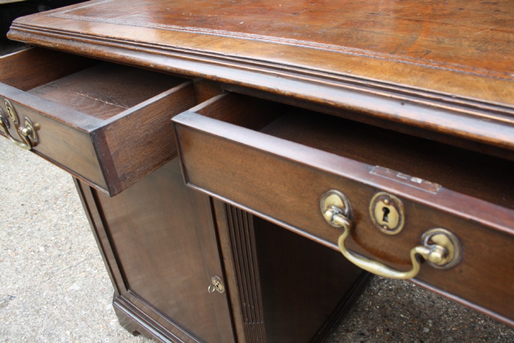 Late 19th-century 5' partners desk  View XVII