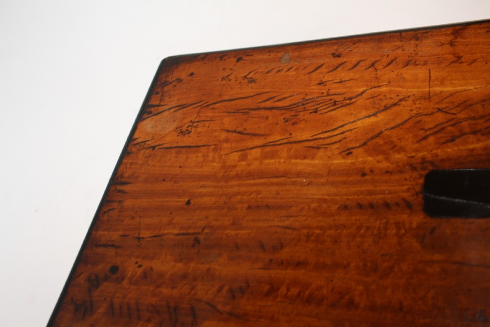 19th century satinwood writing slope View X