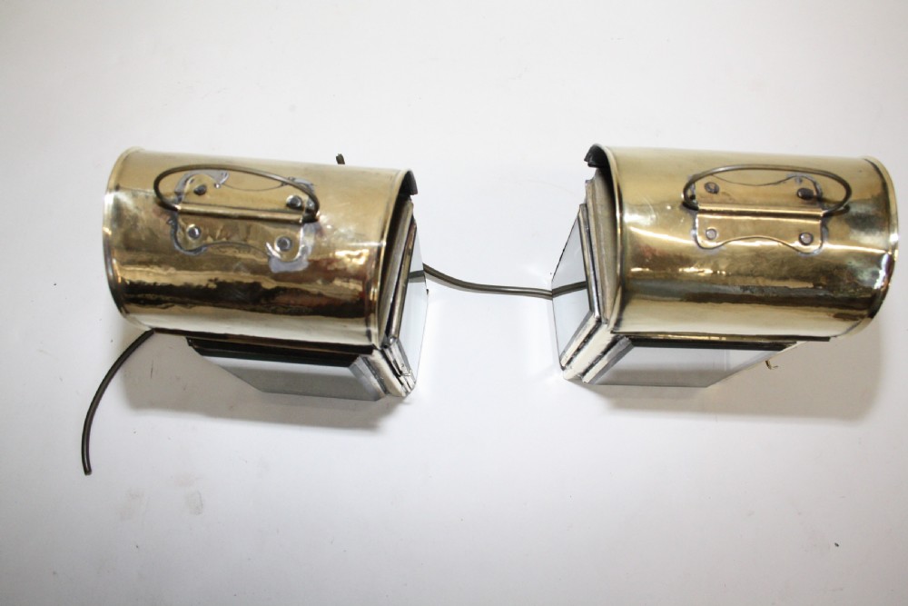 Pair of late 19th century porch lights View IV
