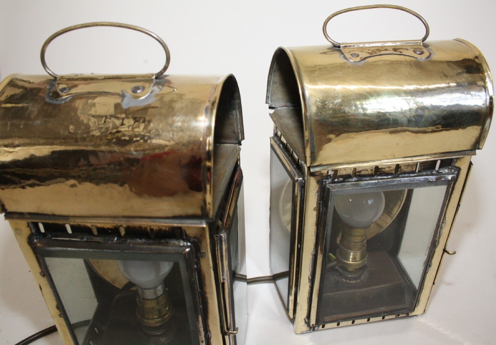 Pair of late 19th century porch lights View VI