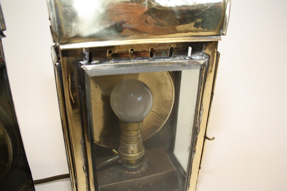 Pair of late 19th century porch lights View VII