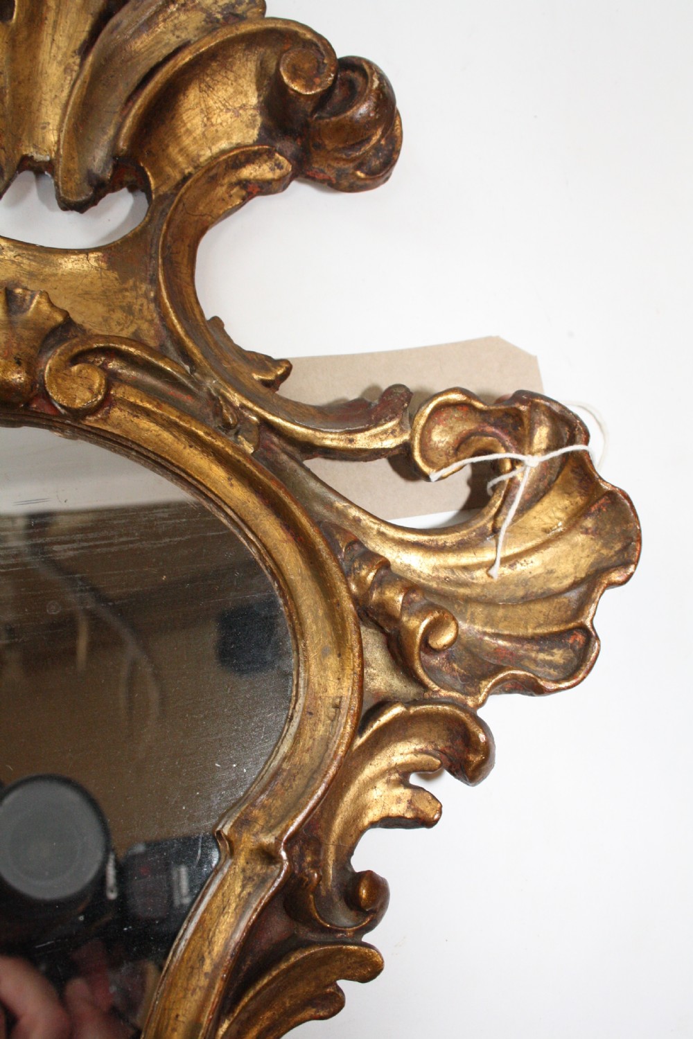 Late 19th century guilt mirror View IV