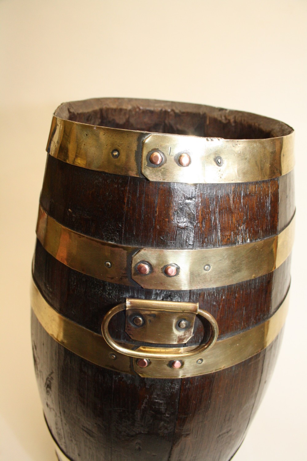 Early 20th century barrel stick stand View VII