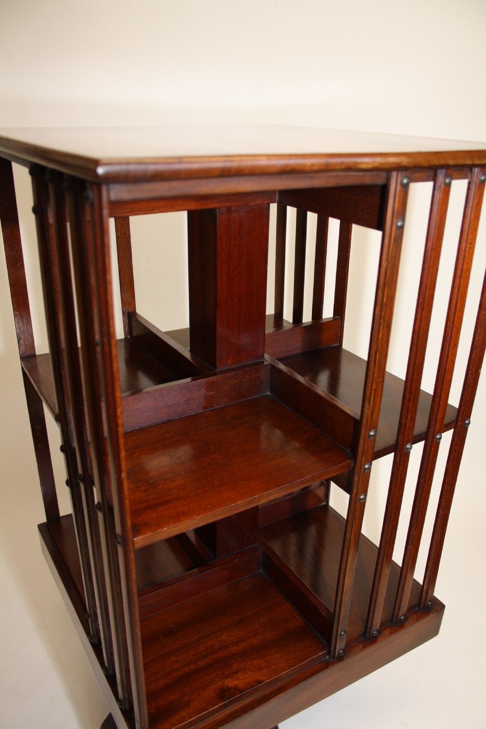 Edwardian revolving bookcase View VII