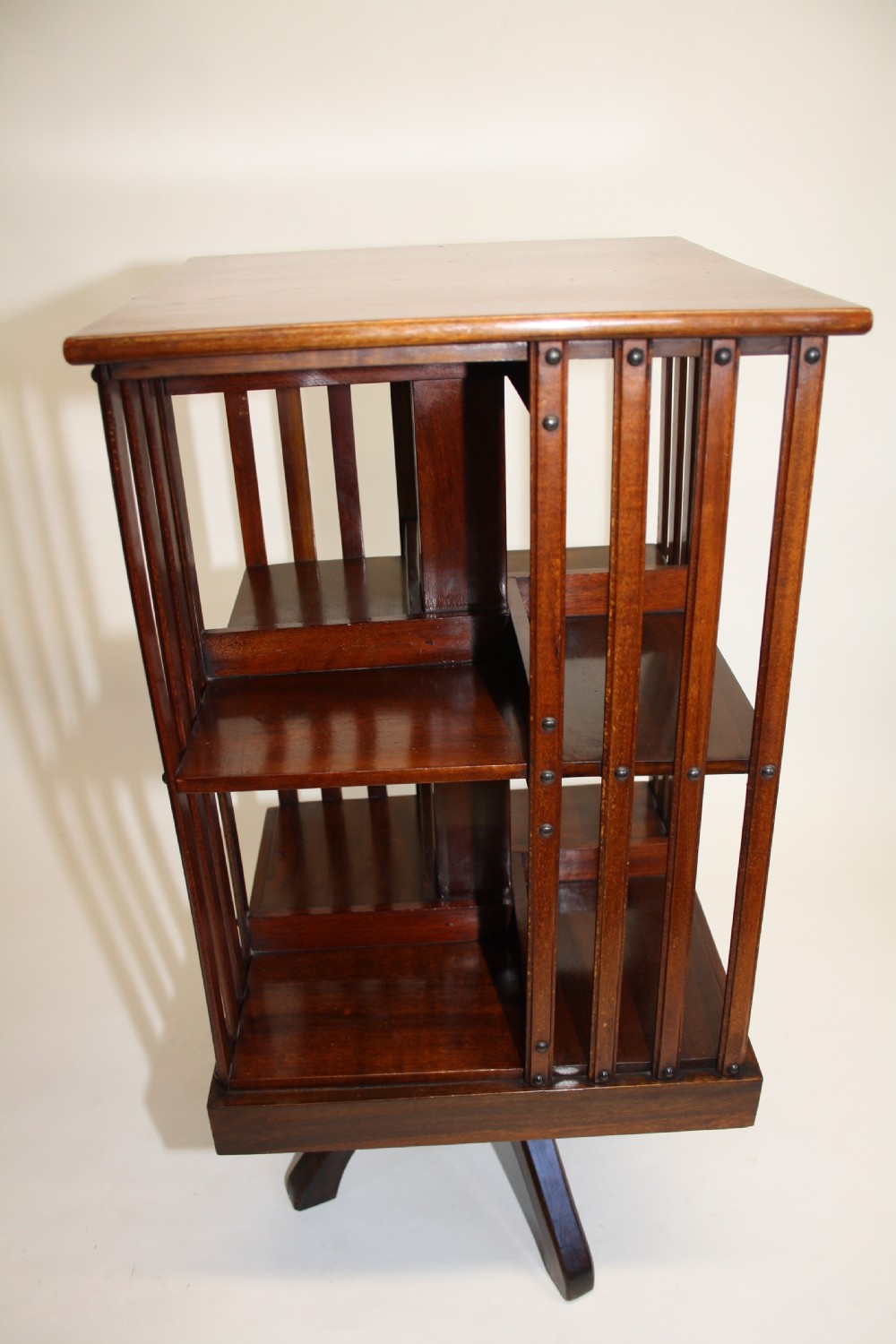 Edwardian revolving bookcase View XII