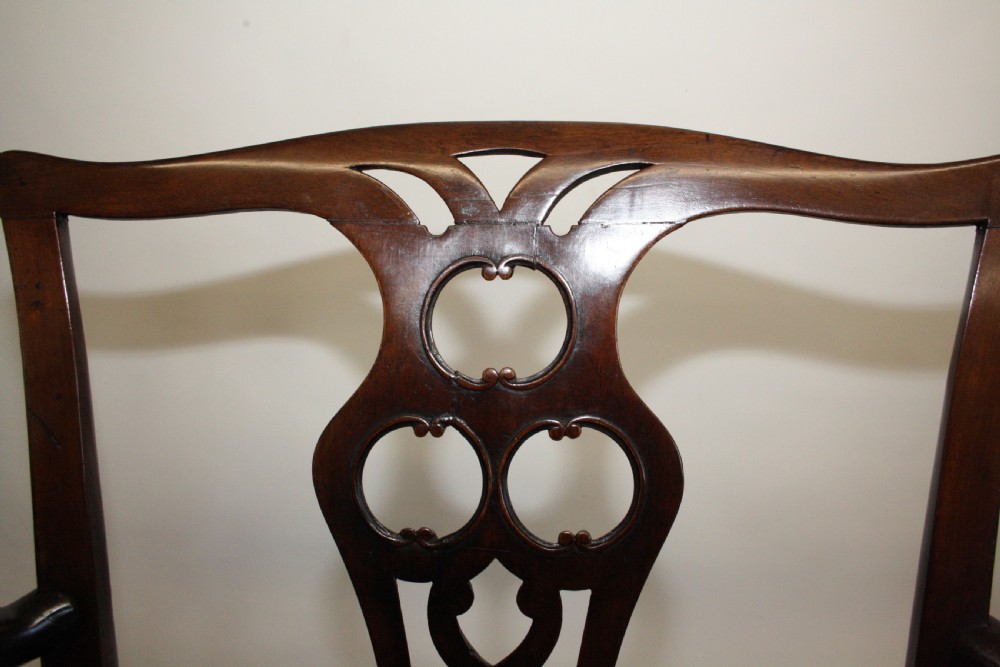 Pair of George III arm chairs View IV