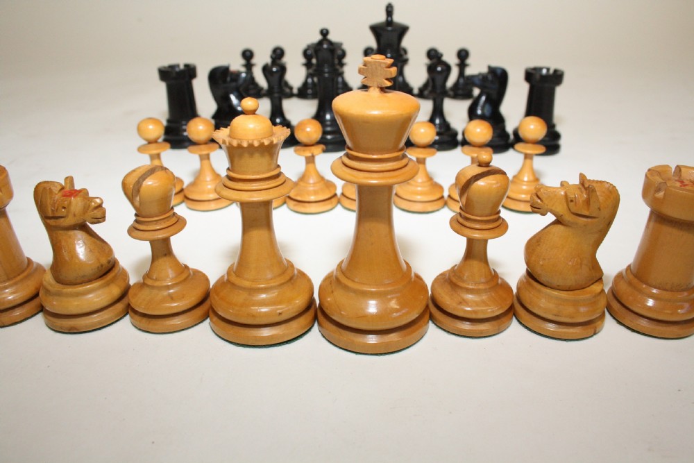 Early 20th century chess set