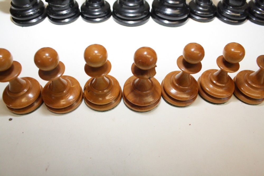 Early 20th century chess set View VIII