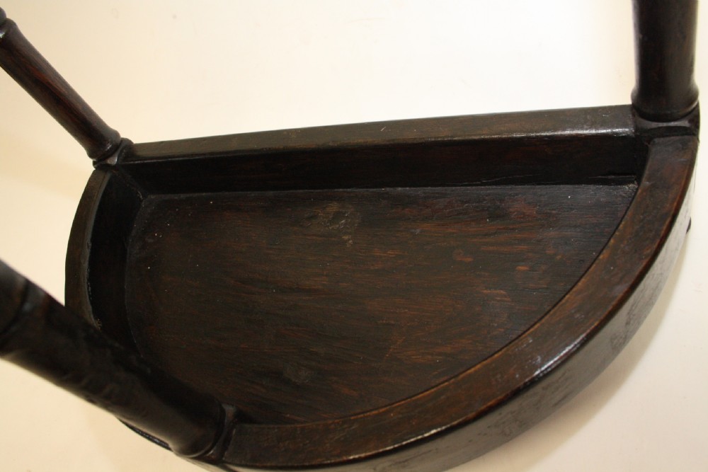 Early 20th century demilune stick stand View V