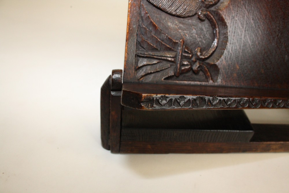 Late 19th century oak adjustable book stand View III