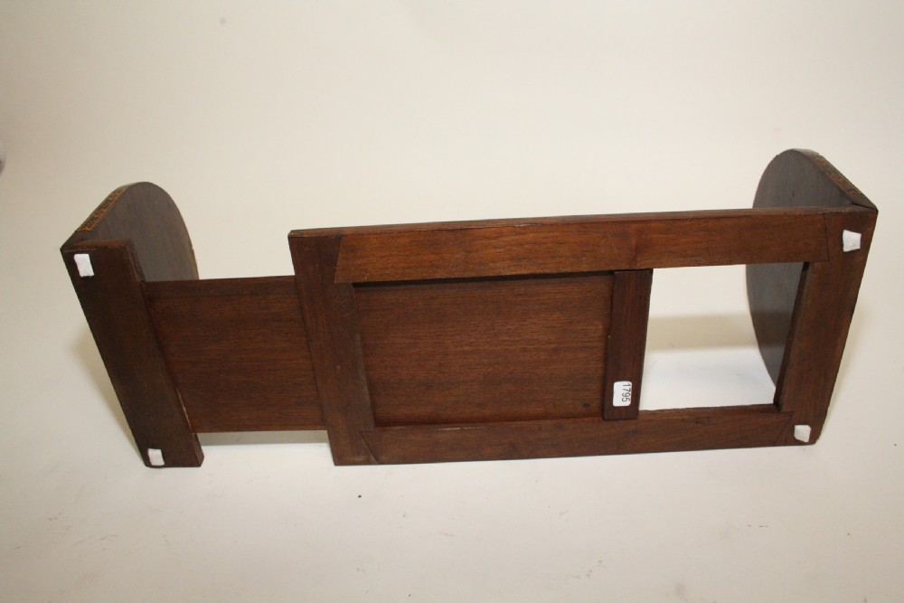 Mid 19th century parquetry adjustable book stand View VI