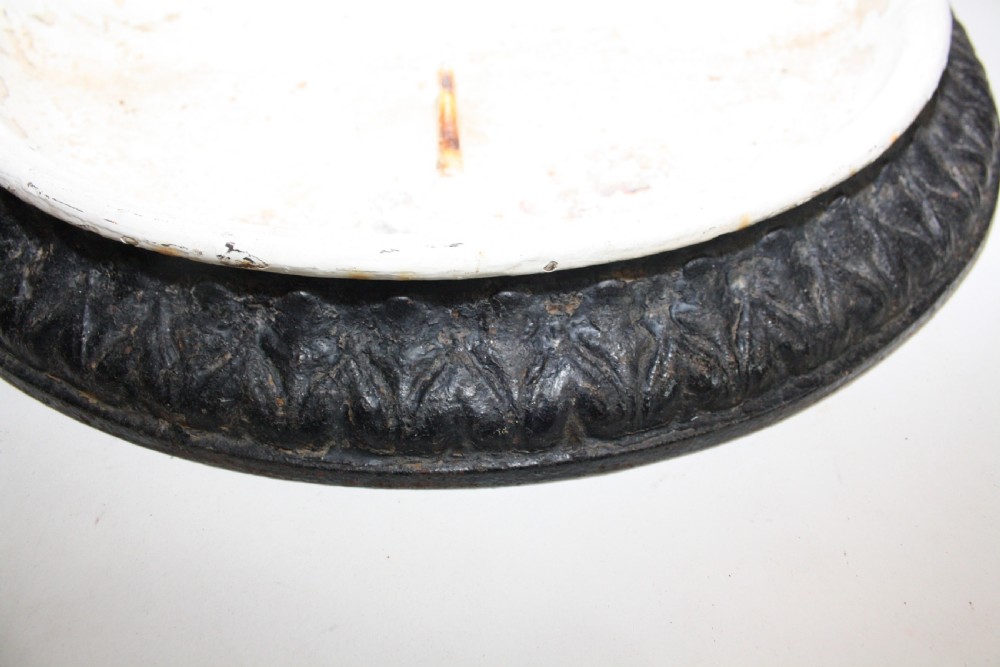 Late 19th century cast iron stick stand View VIII