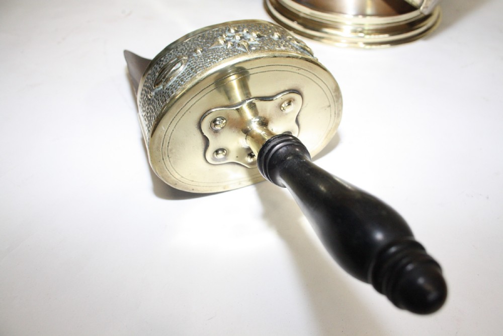 Victorian coal scuttle in brass. View VII