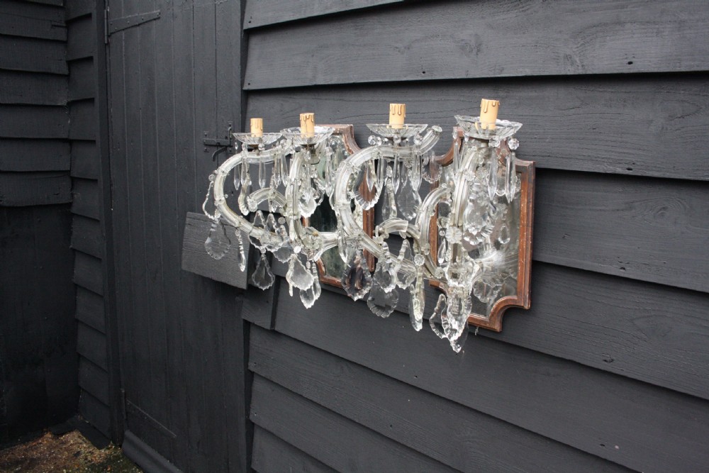 Pair of early 20th century Italian wall lights View III