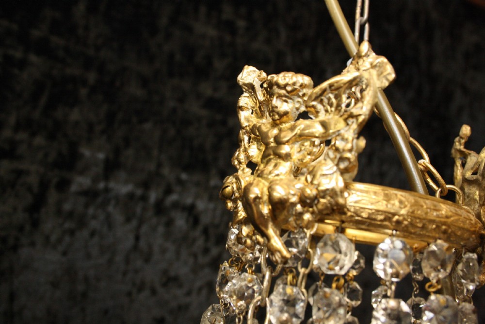 Pair of early 20th century spike chandeliers View XI