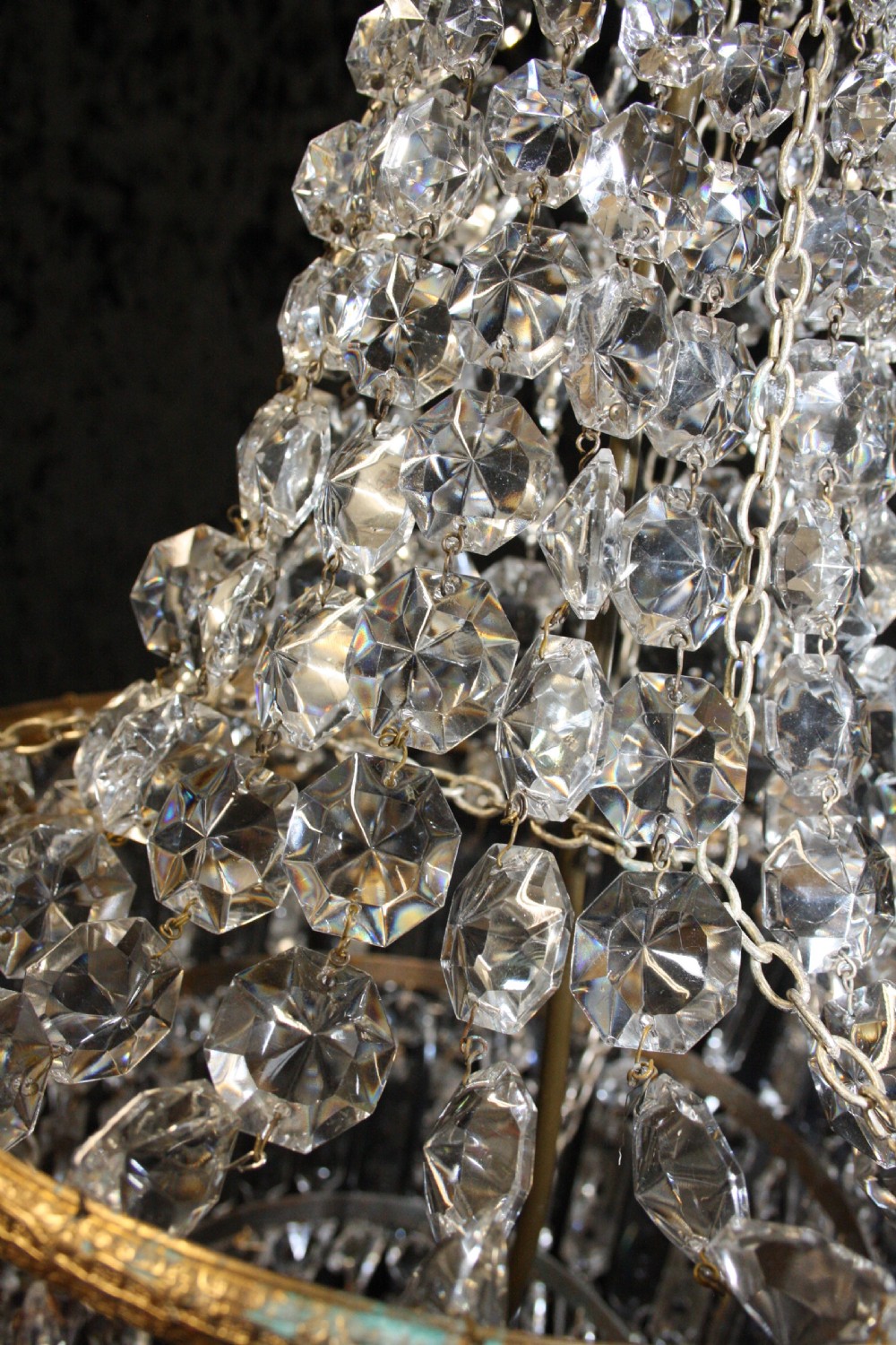 Pair of early 20th century spike chandeliers View XII