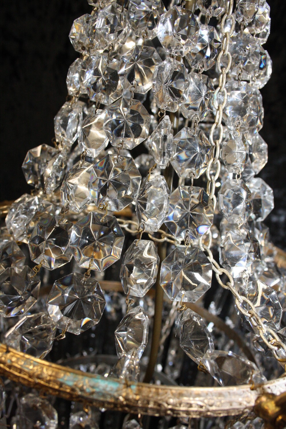 Pair of early 20th century spike chandeliers View XIII