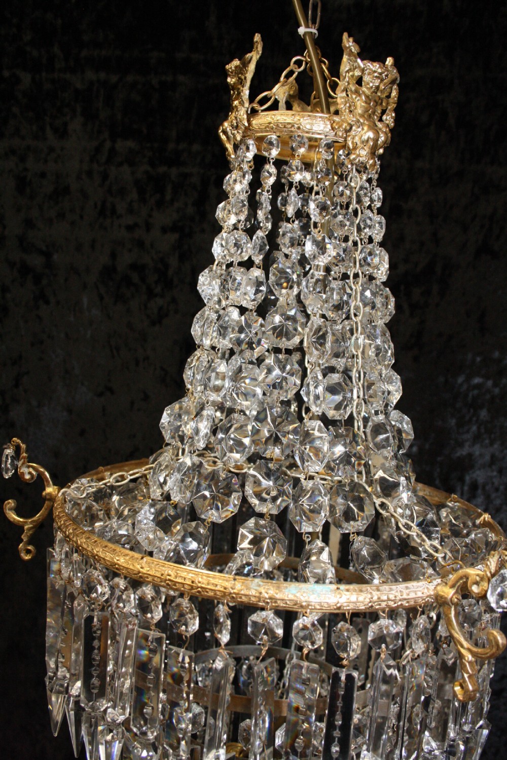 Pair of early 20th century spike chandeliers View XIV