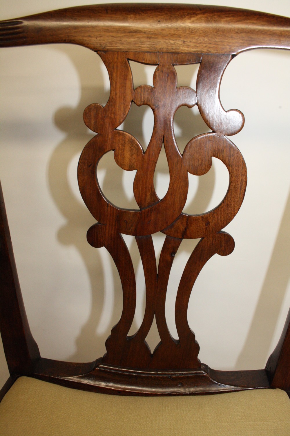 Early Georgian carver chair C1750 View V