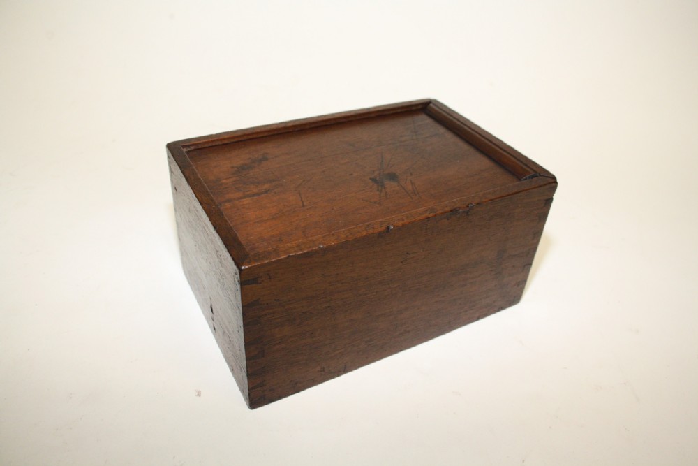 19th century box with sliding lid View II