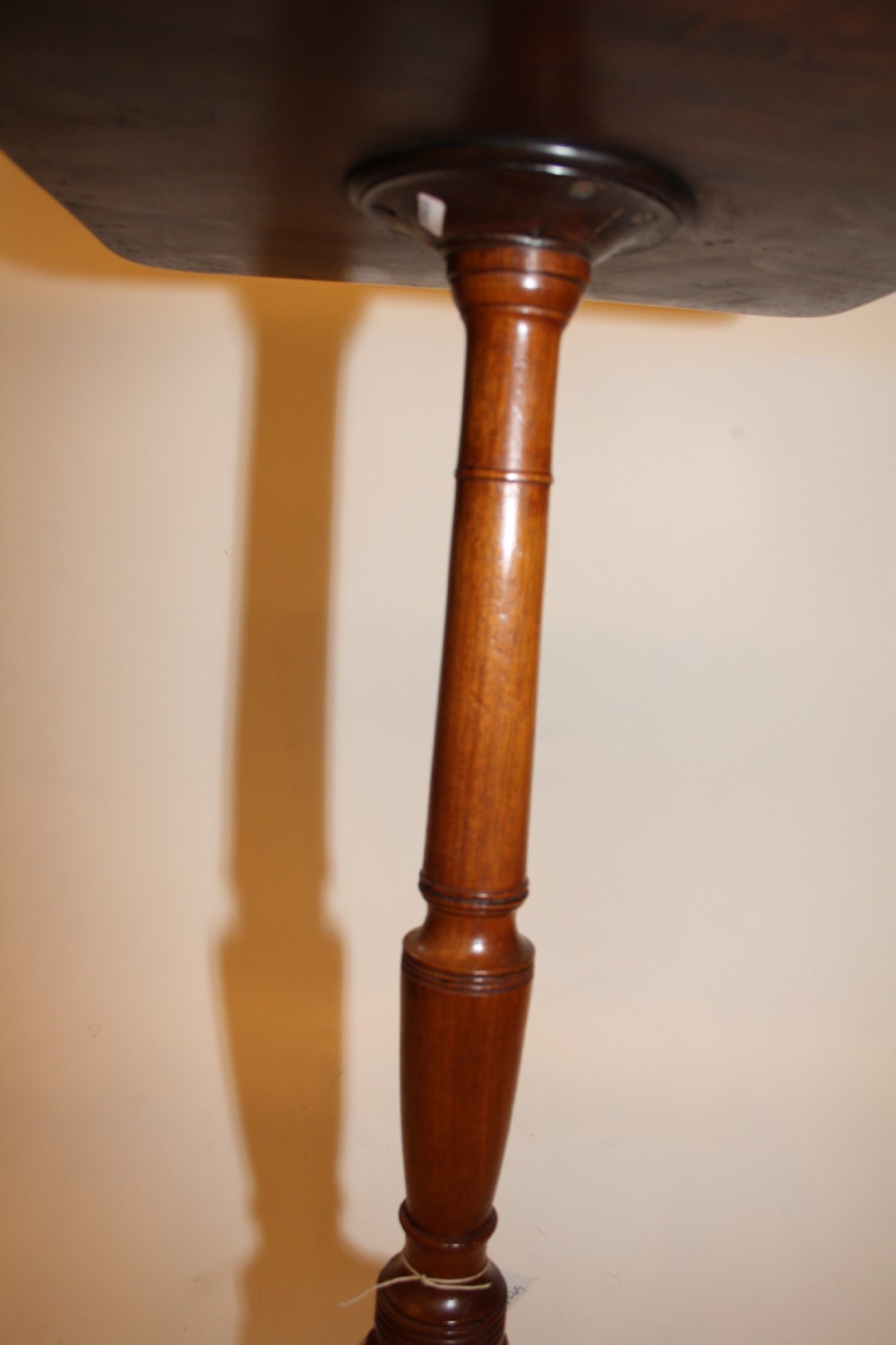 19th-century tripod table. View IV