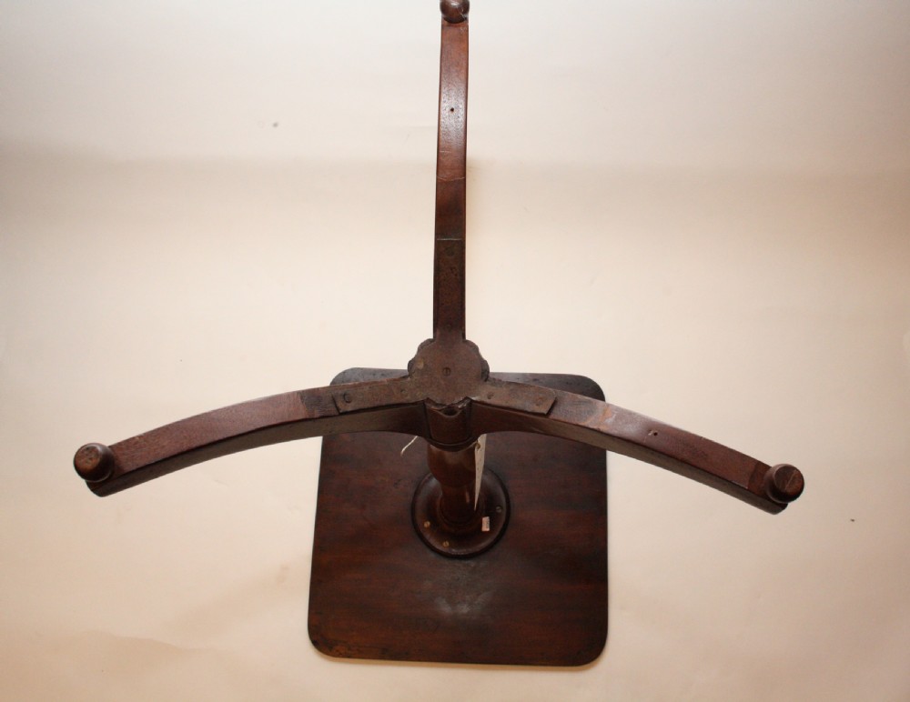 19th-century tripod table. View VII