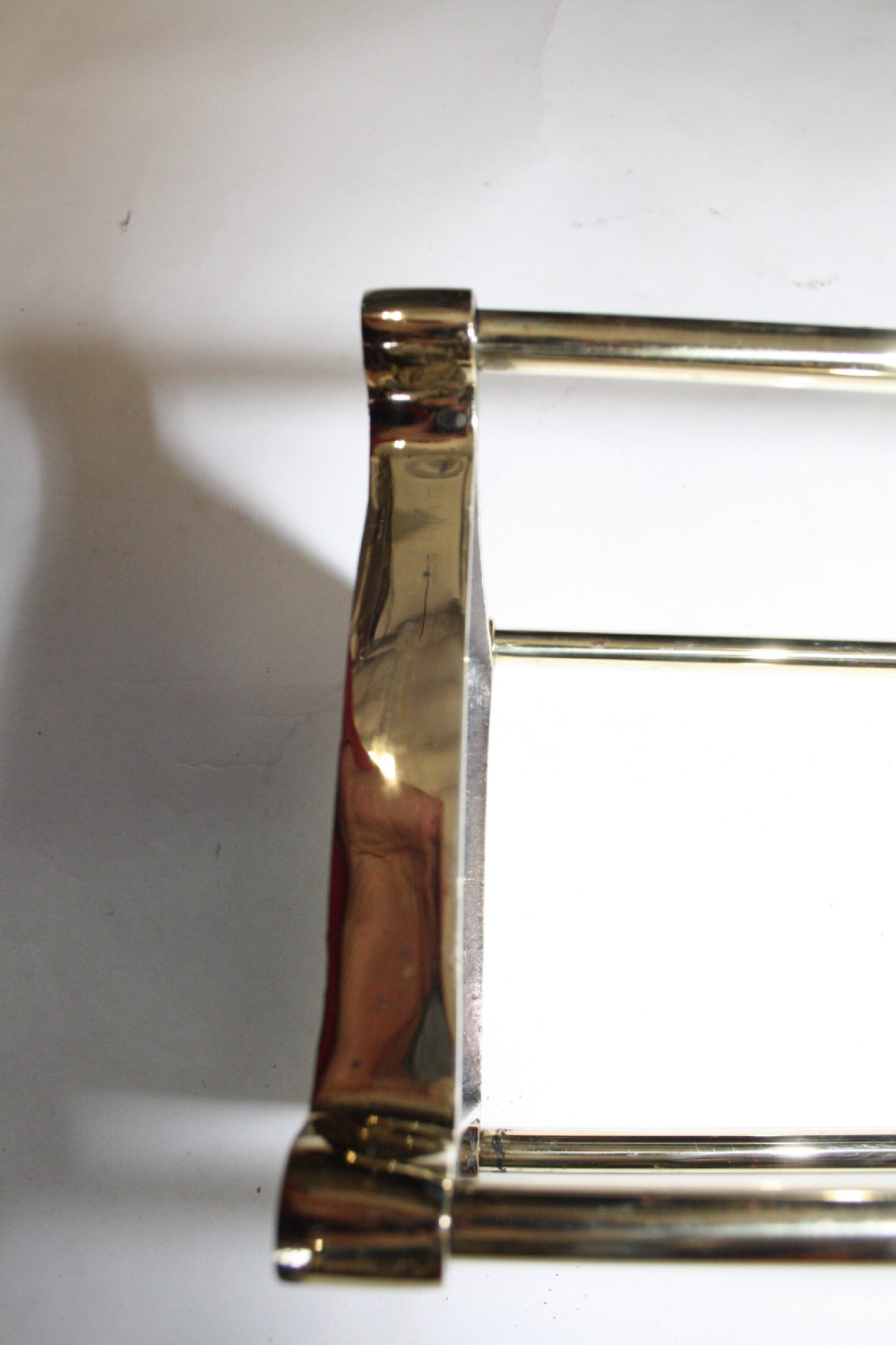 Early 20th century stick stand in brass. View VI