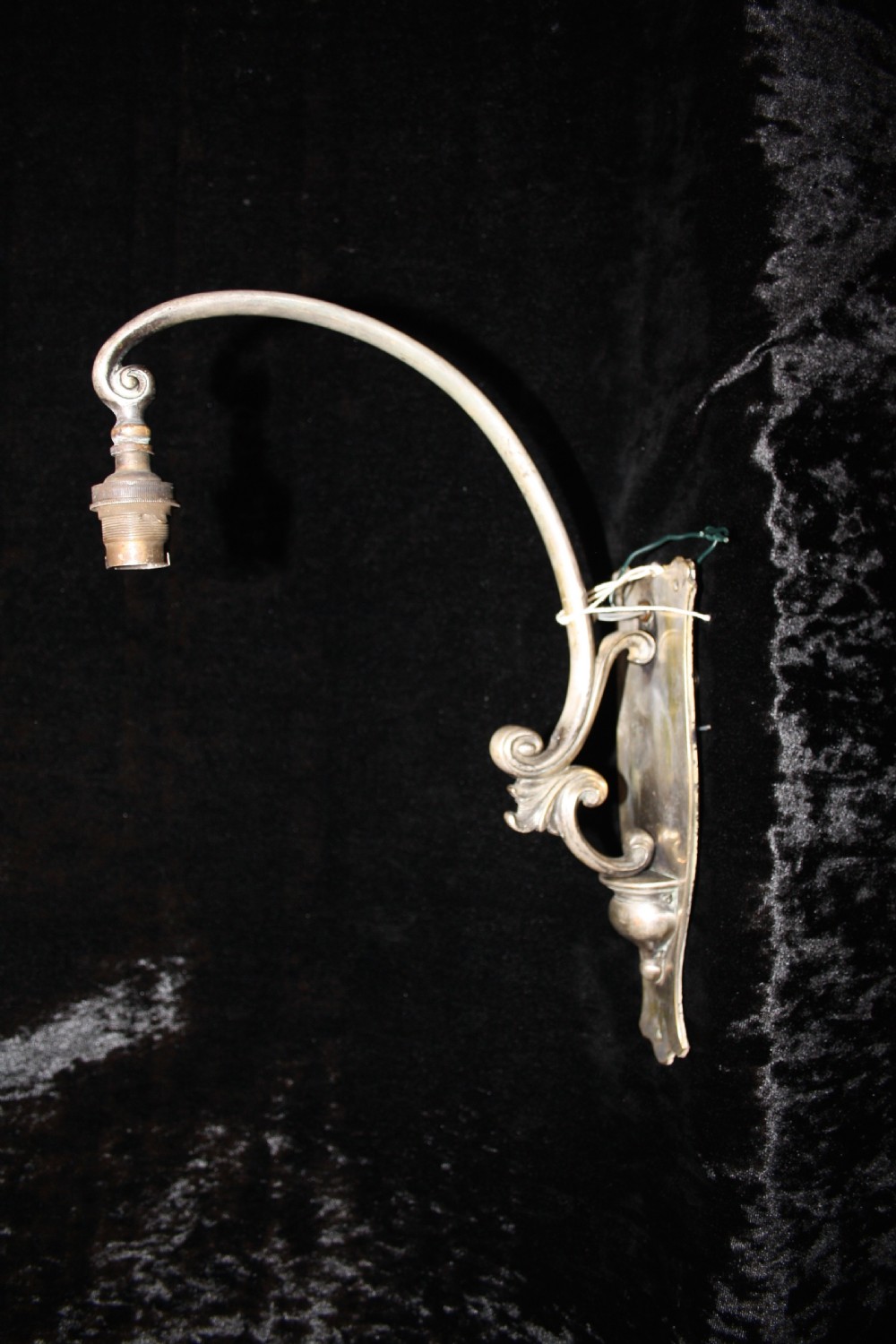 Pair of early 20th century silvered wall lights View VI