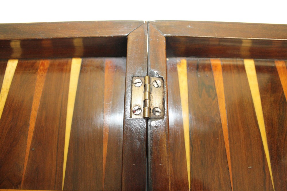 19th century folding chess board in Rosewood View VII