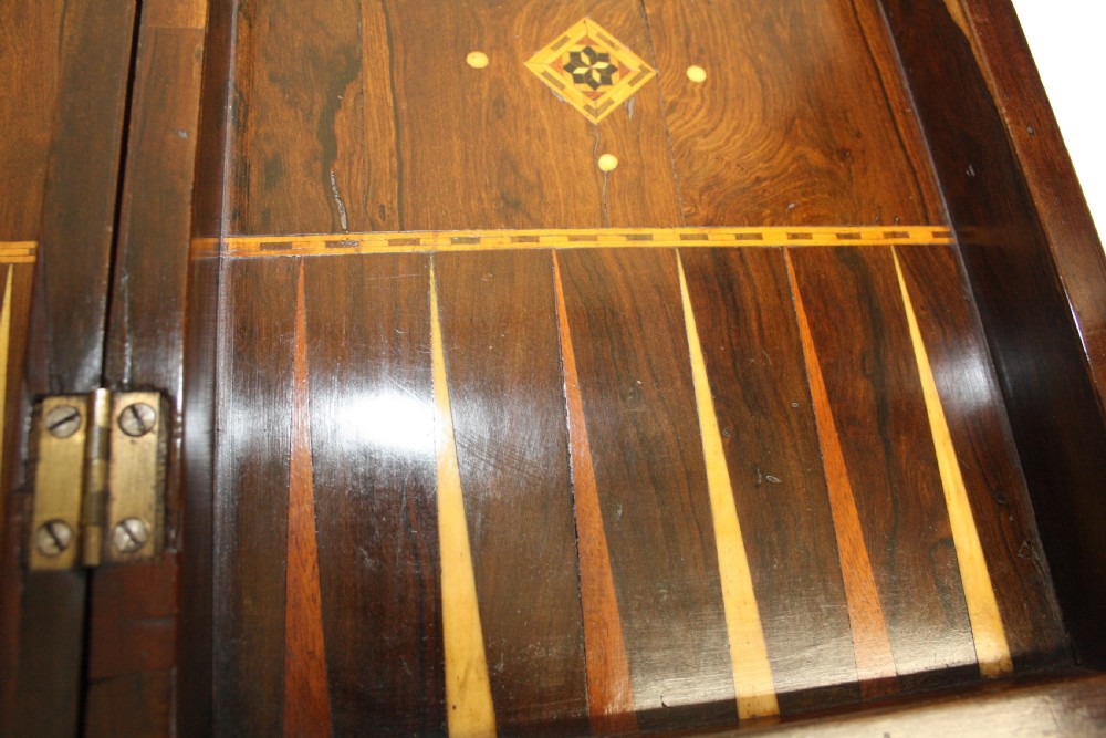 19th century folding chess board in Rosewood View VIII