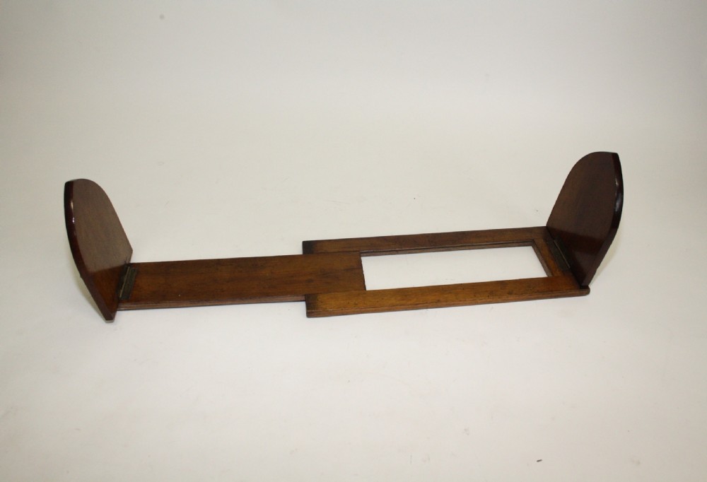 Victorian mahogany book stand View II