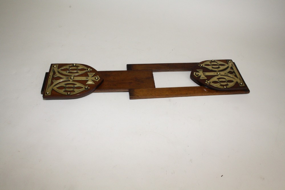 Victorian mahogany book stand View V