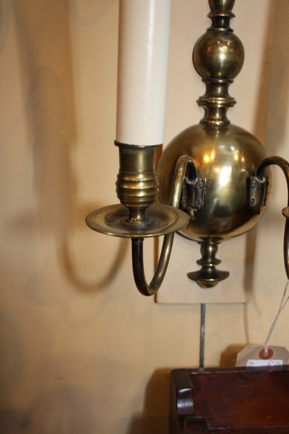 Late 19th century Pair of Dutch wall lights View IV