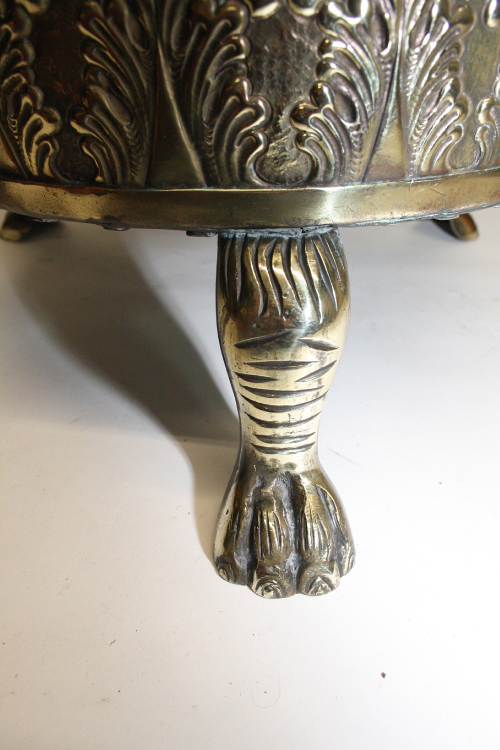 Brass and Copper log bin View V