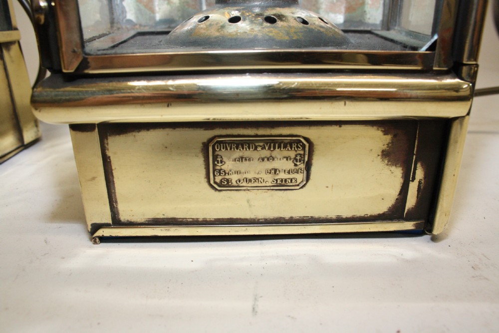 C1890 Pair of super quality ship lanterns View IV