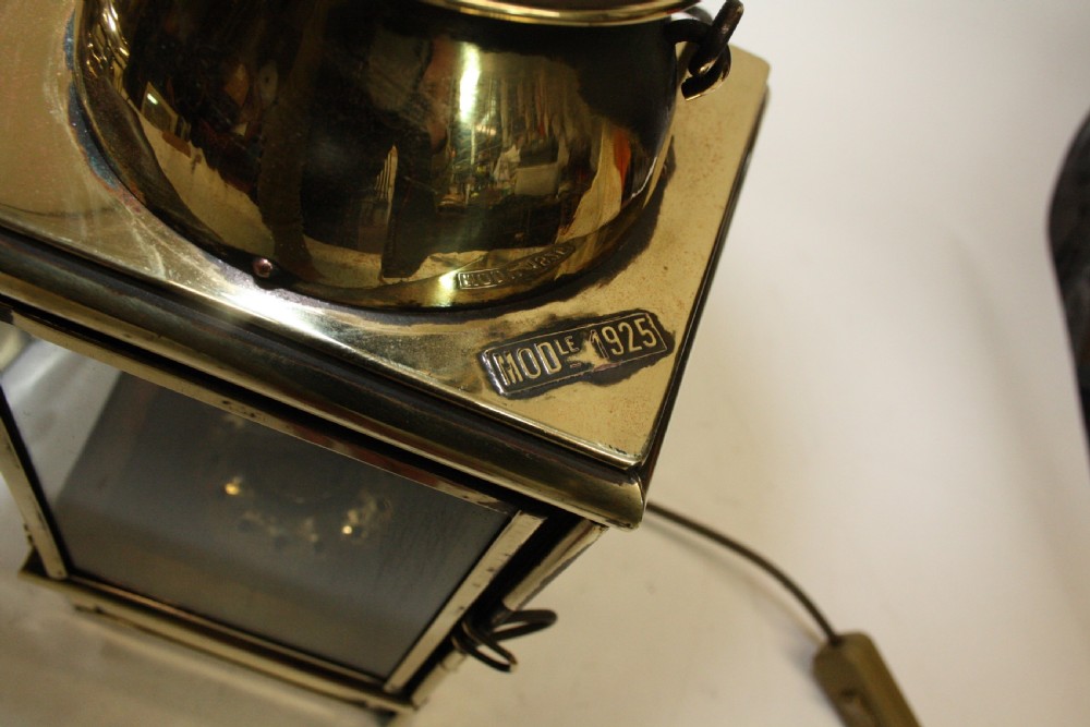 C1890 Pair of super quality ship lanterns View VII
