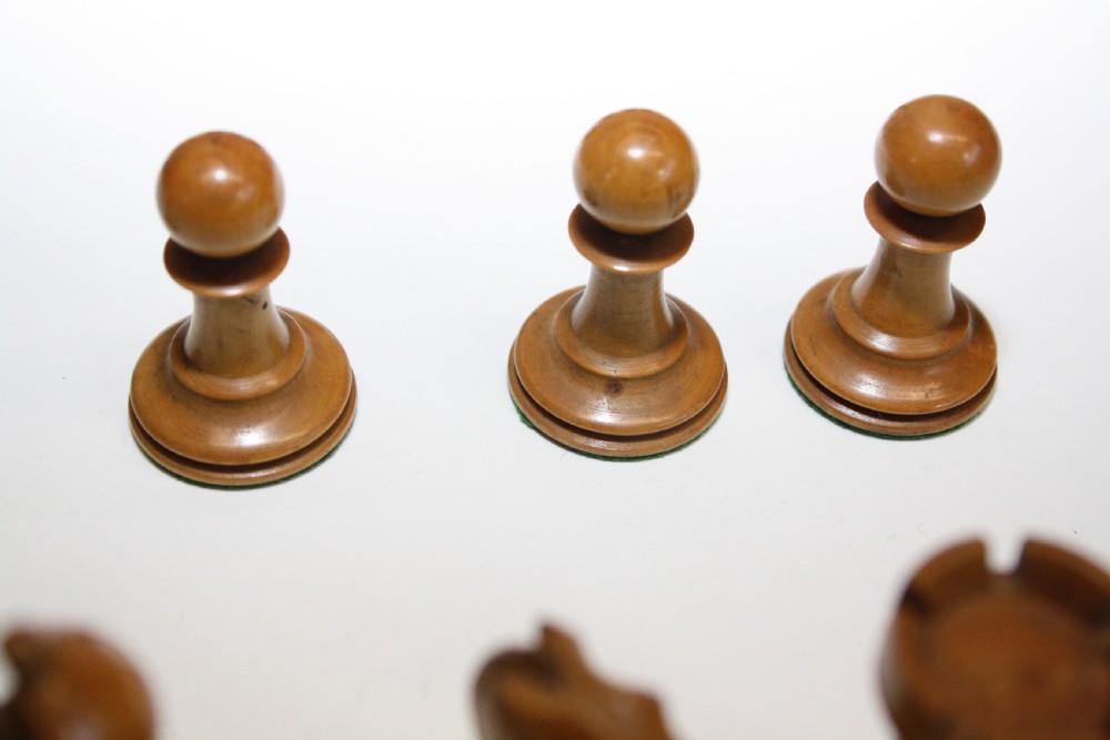 Early 20th century chess set View VII