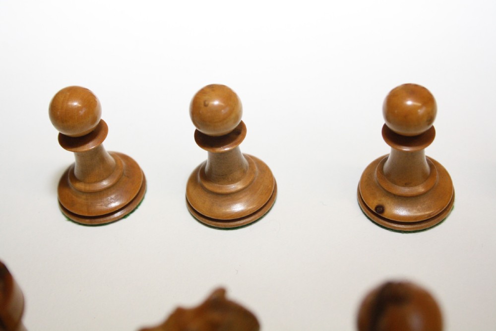 Early 20th century chess set View VIII