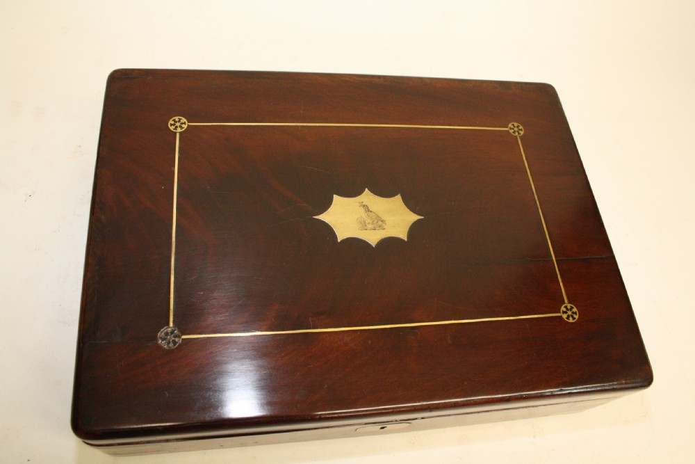 Early 19th century mahogany box View II