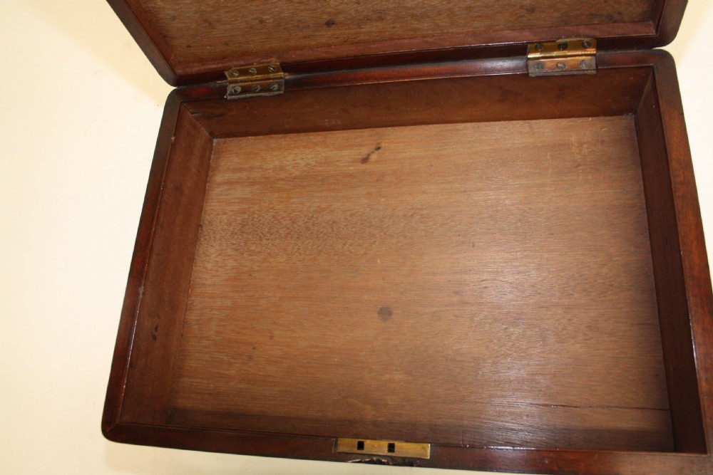 Early 19th century mahogany box View IX