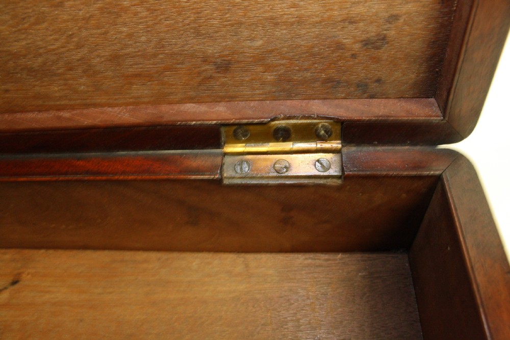 Early 19th century mahogany box View X