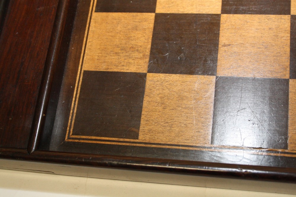Late 19th century chess board View X
